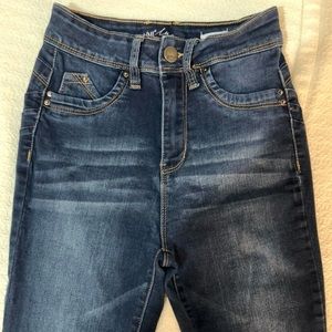 HIGH Waisted Pants - High rise Skinny Jeans Size 25